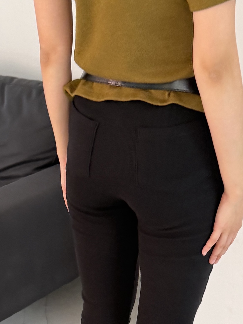 SUNDER MARKET東大門㊣代購女裝新款熱賣25秋冬休閑褲紐扣SUNDER MARKET休閑褲