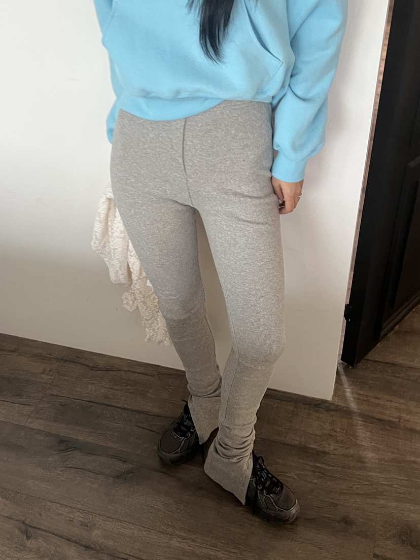 SUNDER MARKET東大門㊣代購女裝新款熱賣25秋冬休閑褲紐扣SUNDER MARKET休閑褲圖色1