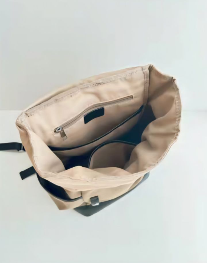 TROUVAILLE東大門㊣代購女士新品時尚職業熱賣雙肩背包牛皮TROUVAILLE雙肩背包