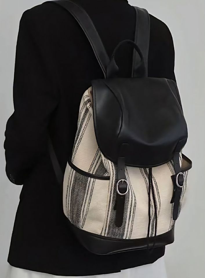 TROUVAILLE東大門㊣代購女士新品時尚職業熱賣雙肩背包牛皮TROUVAILLE雙肩背包