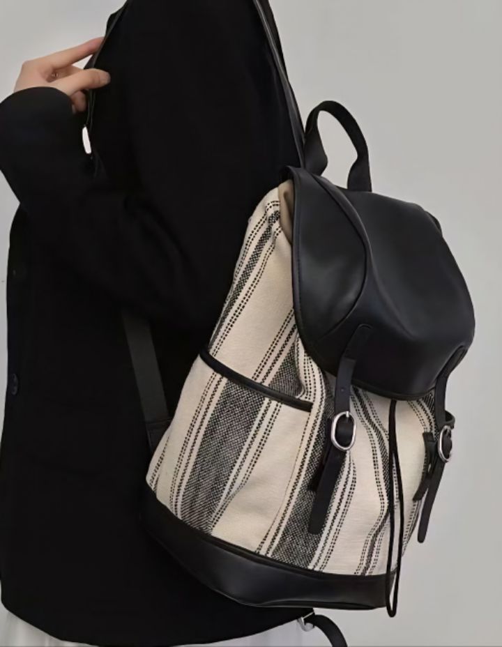 TROUVAILLE東大門㊣代購女士新品時尚職業熱賣雙肩背包牛皮TROUVAILLE雙肩背包