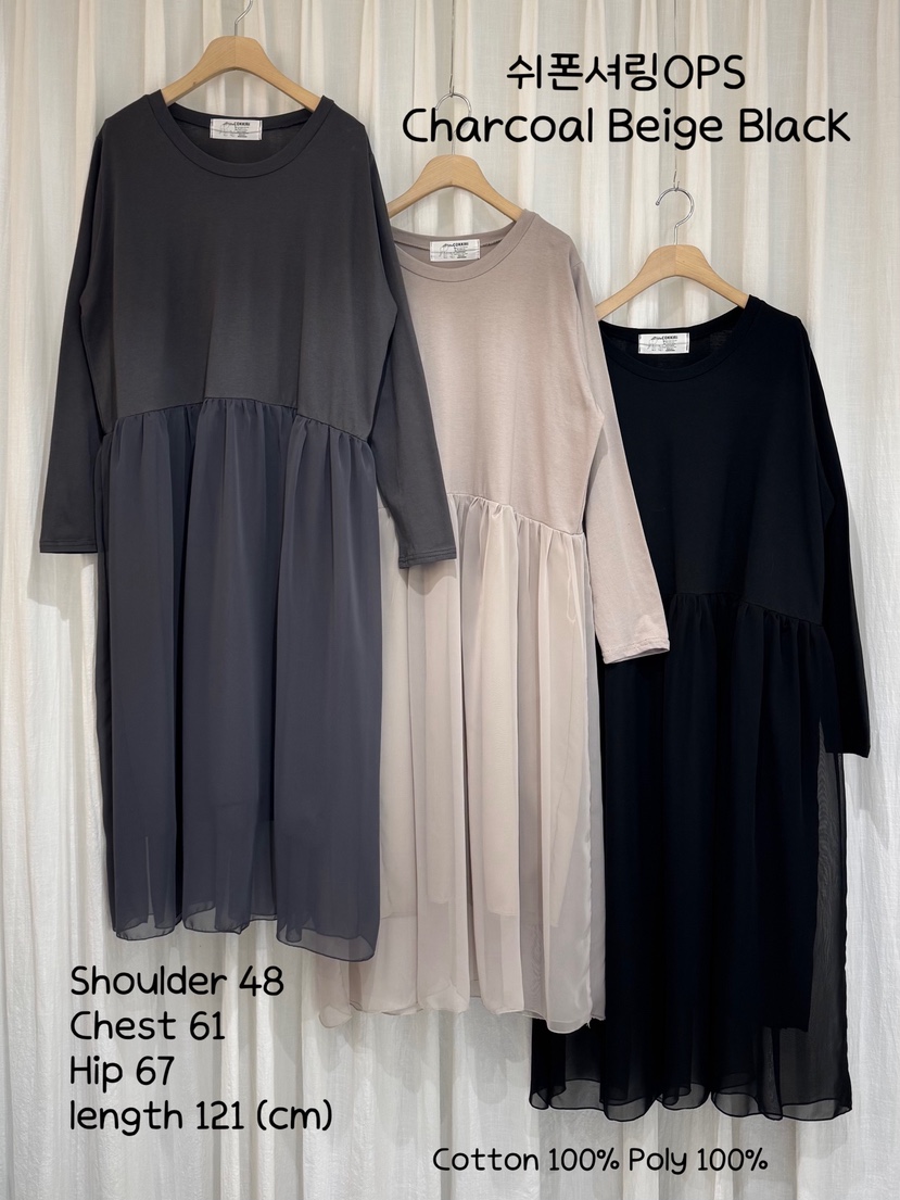 COKKIRI東大門㊣實拍女裝新款休閑人氣熱賣25秋冬連衣裙雪紡褶皺COKKIRI連衣裙