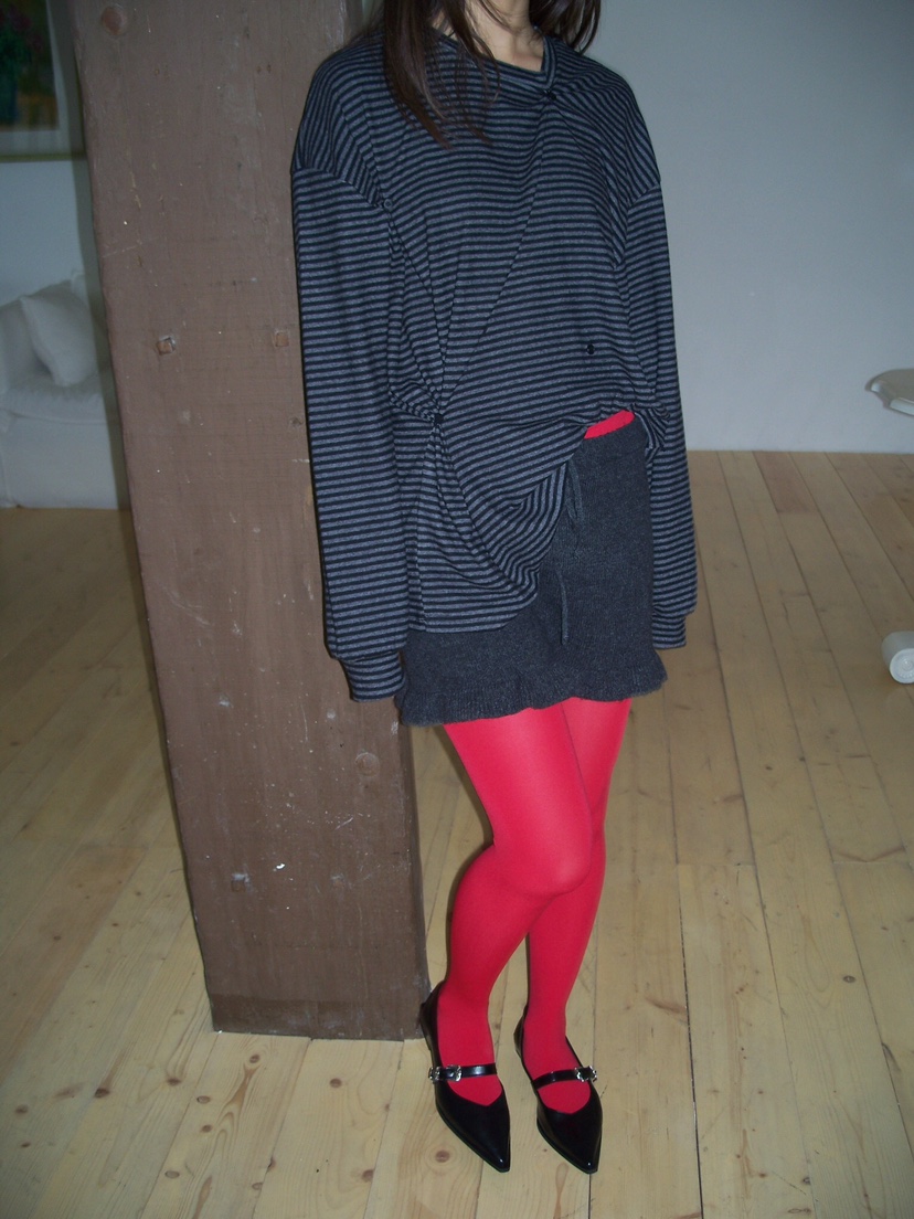 FLASH東大門㊣代購女裝新品熱賣25秋冬人氣職業長袖T恤紐扣FLASH長袖T恤