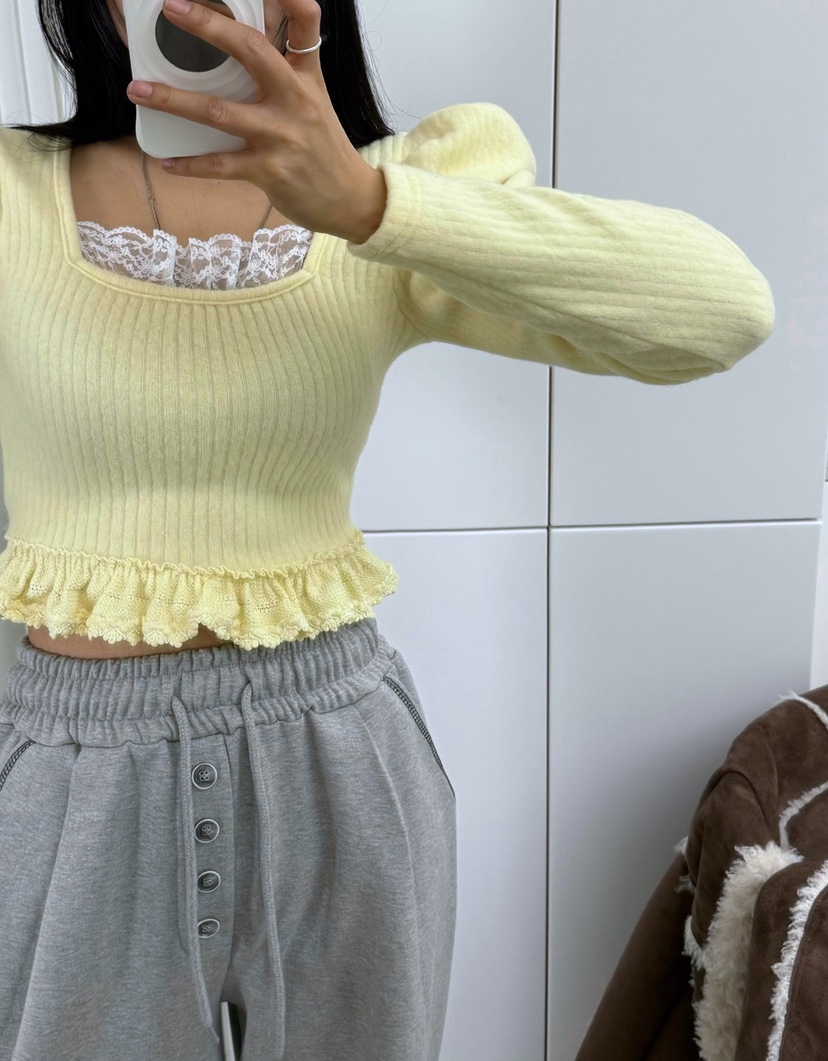 AB韓國代購㊣女裝新品推薦人氣職業休閑熱賣25秋冬時尚針織衫AB針織衫