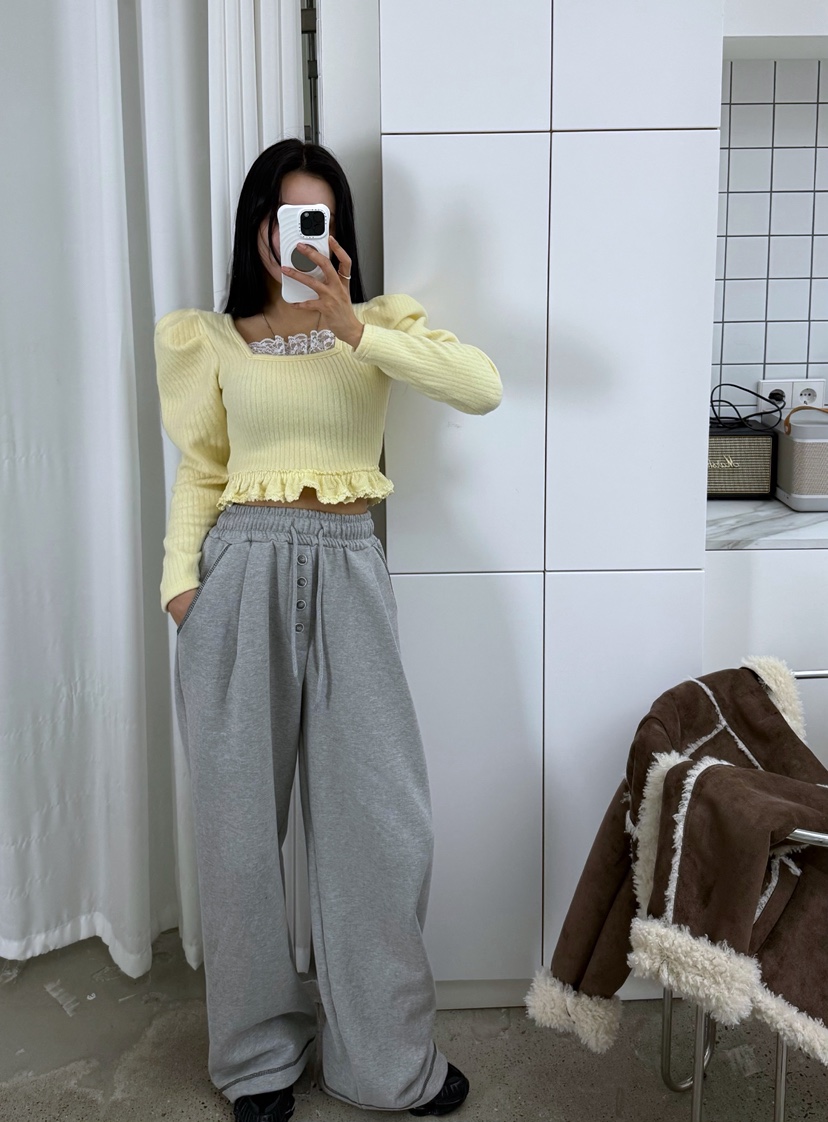 AB韓國代購㊣女裝新品推薦人氣職業休閑熱賣25秋冬時尚針織衫AB針織衫