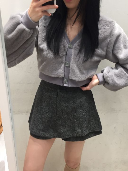 mars東大門㊣實拍女士新款人氣25秋冬針織衫安哥拉羊毛開衫mars針織衫