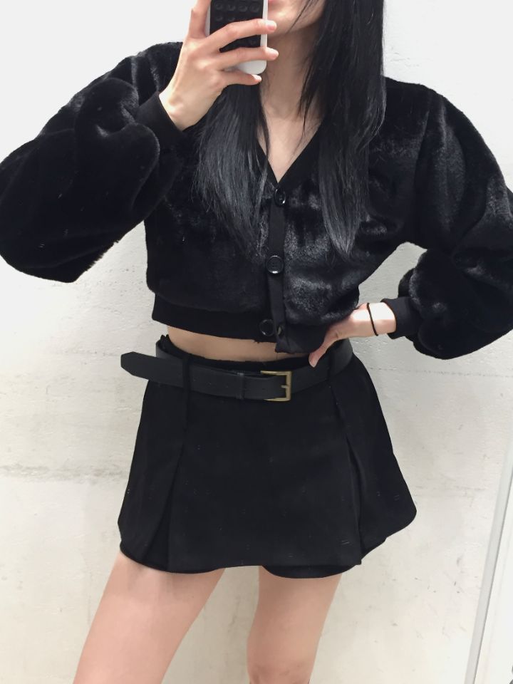 mars東大門㊣實拍女士新款人氣25秋冬針織衫安哥拉羊毛開衫mars針織衫