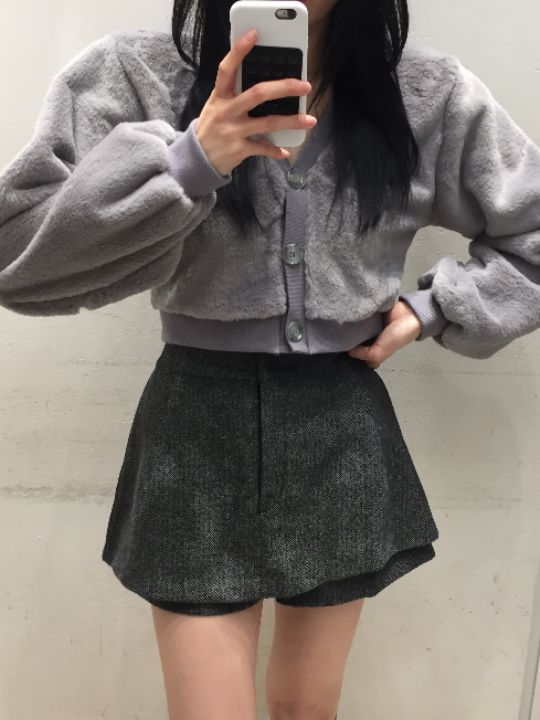 mars東大門㊣實拍女士新款人氣25秋冬針織衫安哥拉羊毛開衫mars針織衫