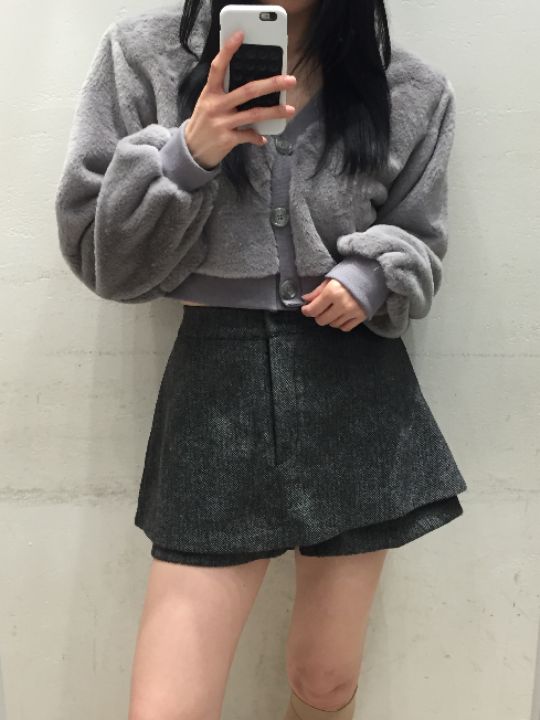 mars東大門㊣實拍女士新款人氣25秋冬針織衫安哥拉羊毛開衫mars針織衫