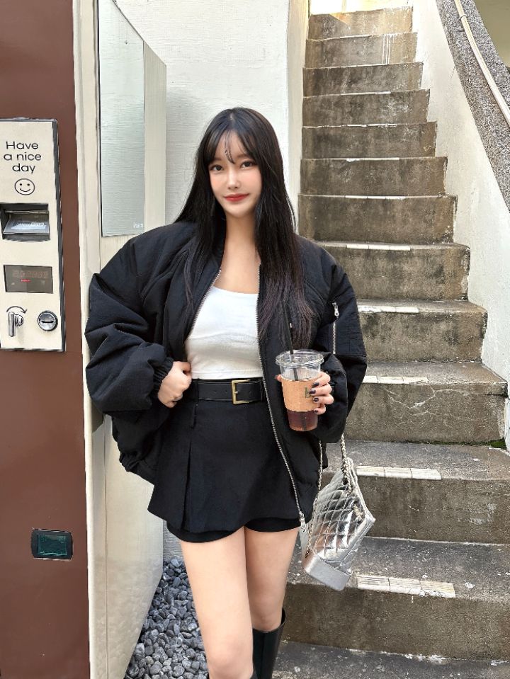 mars東大門㊣實拍女裝新款休閑職業人氣推薦時尚25秋冬夾克mars夾克