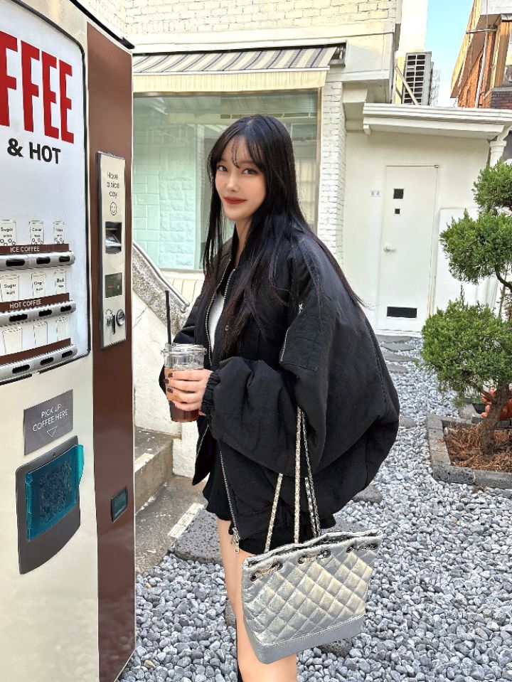 mars東大門㊣實拍女裝新款休閑職業人氣推薦時尚25秋冬夾克mars夾克