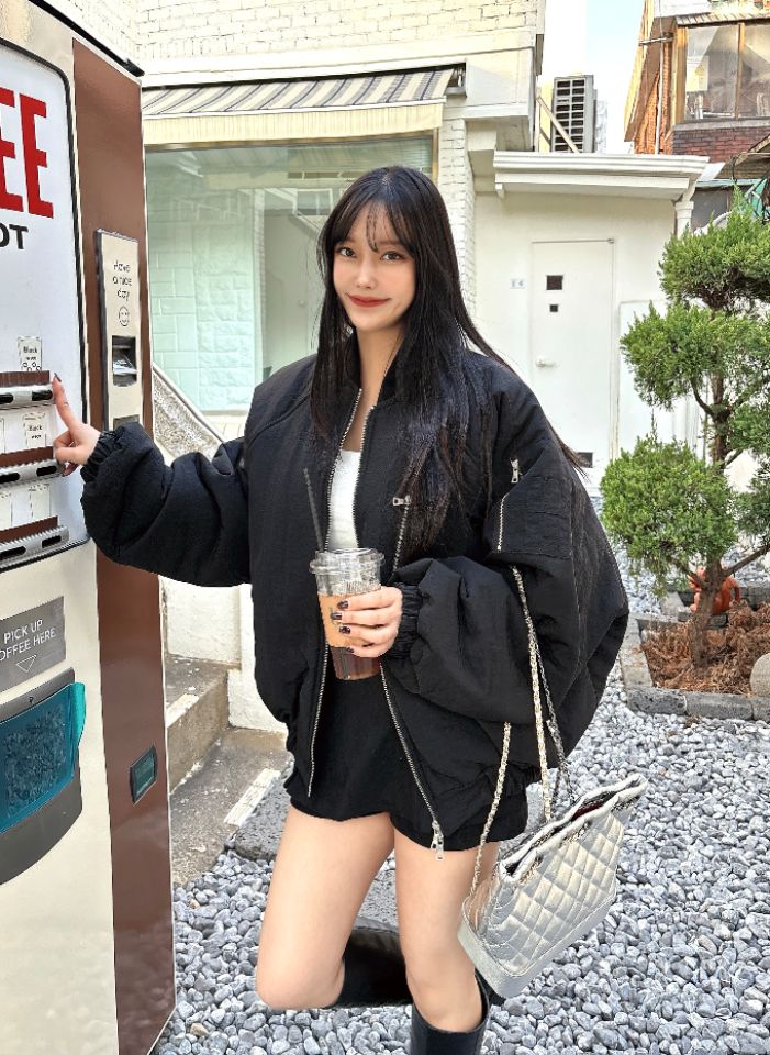 mars東大門㊣實拍女裝新款休閑職業人氣推薦時尚25秋冬夾克mars夾克圖色2