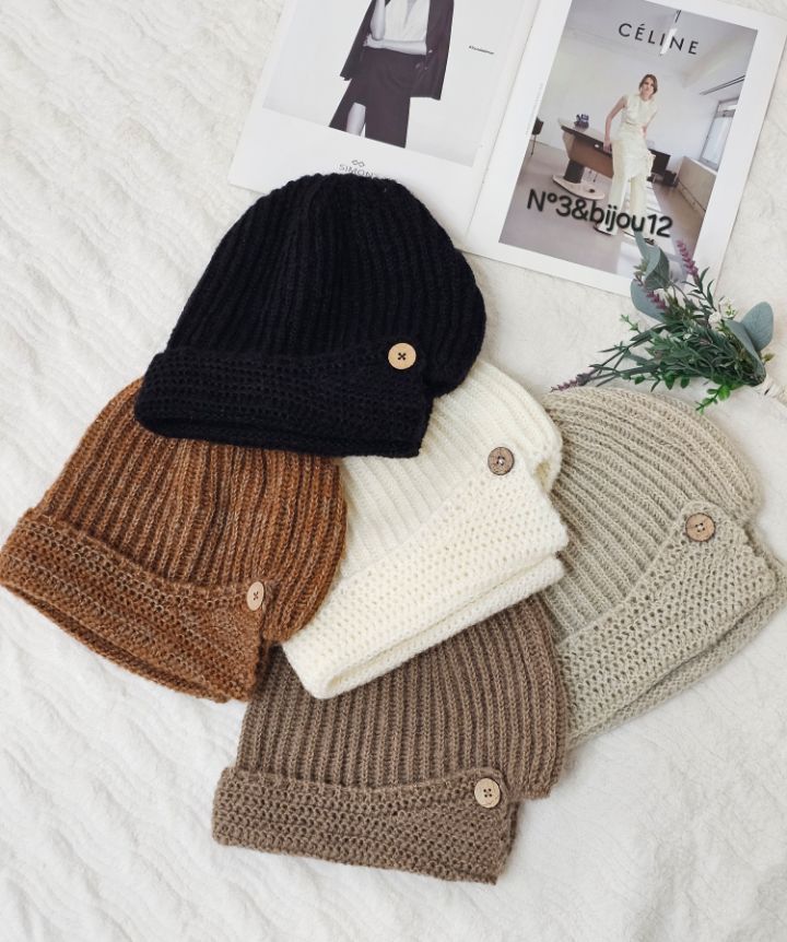 N3東大門㊣代購女士新款熱賣人氣休閑時尚職業25秋冬帽子紐扣N3帽子