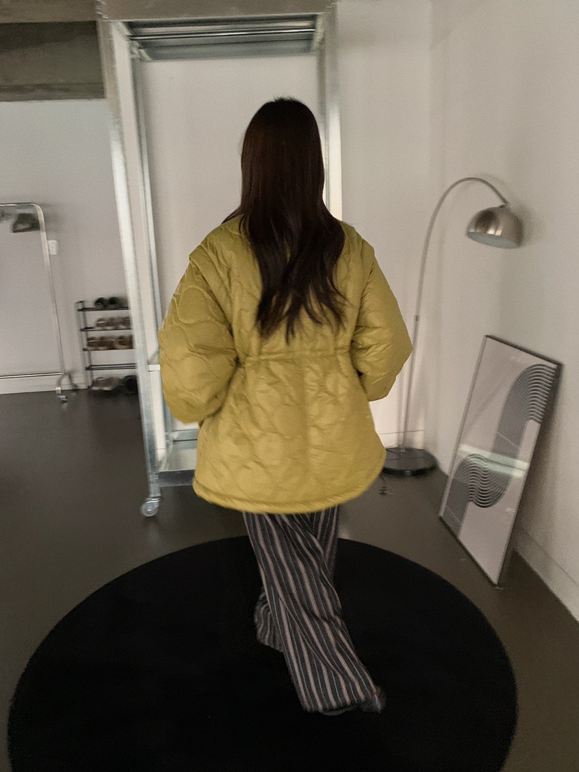 CAMEL-P韓國直郵㊣女士新款25秋冬短款棉服可拆卸填充Came_l 家短款棉服