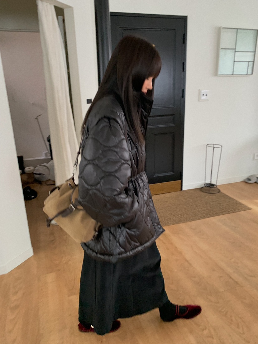 CAMEL-P韓國直郵㊣女士新款25秋冬短款棉服可拆卸填充Came_l 家短款棉服