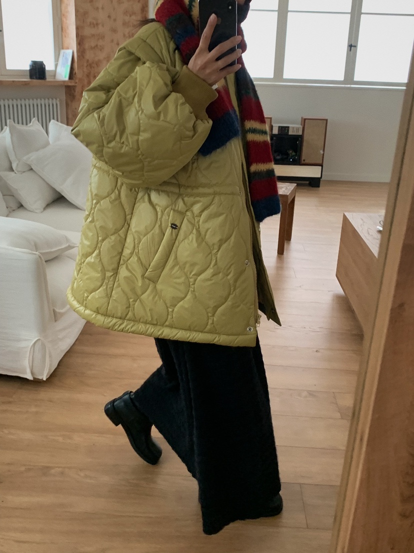 CAMEL-P韓國直郵㊣女士新款25秋冬短款棉服可拆卸填充Came_l 家短款棉服