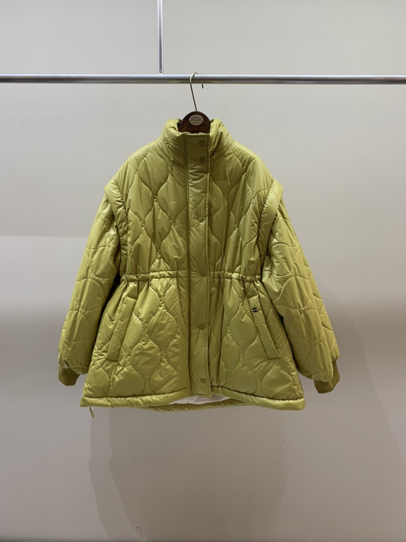 CAMEL-P韓國直郵㊣女士新款25秋冬短款棉服可拆卸填充Came_l 家短款棉服圖色2