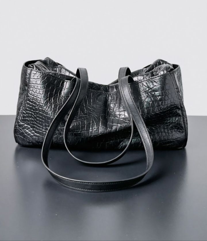 TROUVAILLE東大門㊣實拍女裝新品25秋冬時尚單肩斜跨包牛皮TROUVAILLE單肩/斜跨包