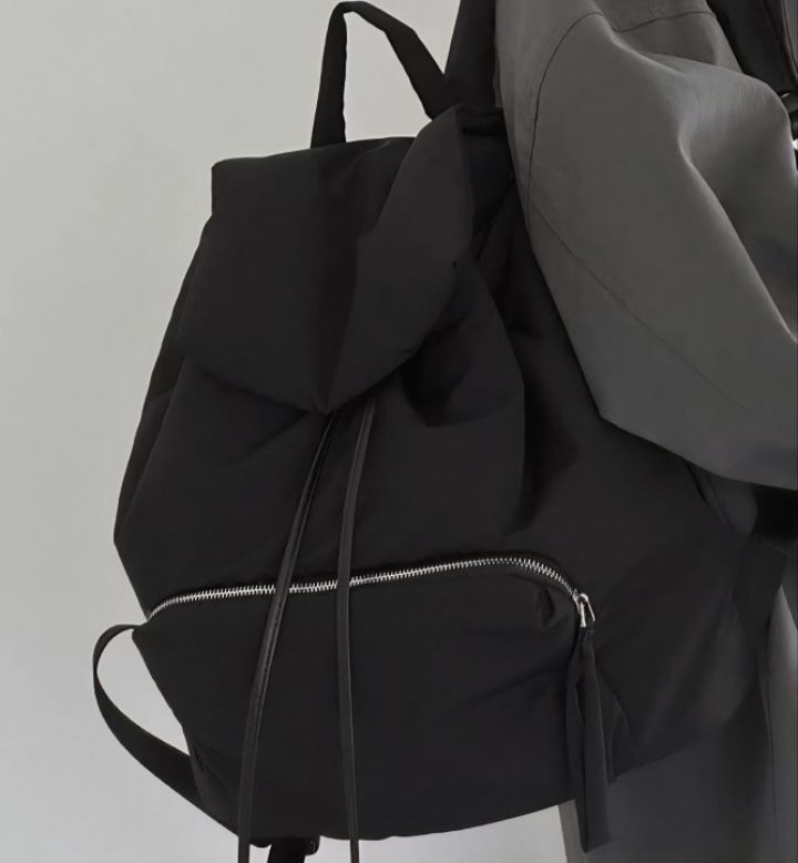 TROUVAILLE東大門㊣代購女士新品職業時尚25秋冬人氣雙肩背包TROUVAILLE雙肩背包