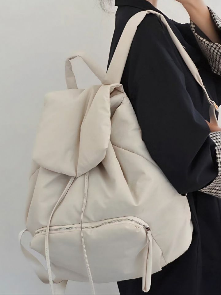 TROUVAILLE東大門㊣代購女士新品職業時尚25秋冬人氣雙肩背包TROUVAILLE雙肩背包