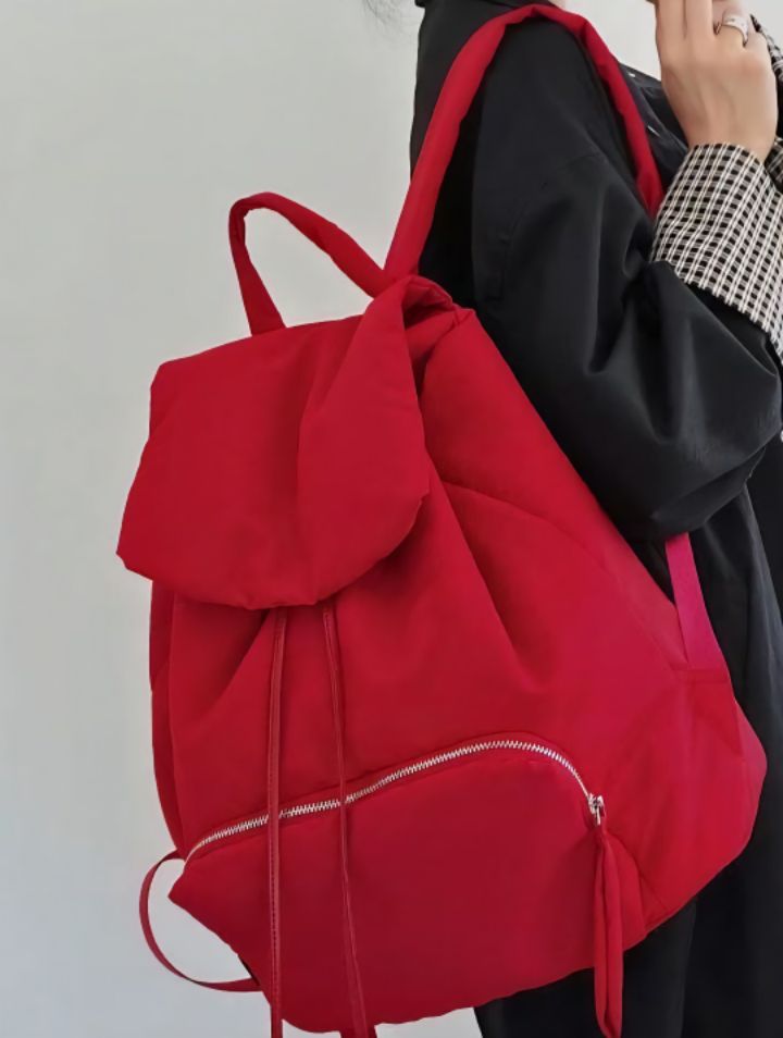 TROUVAILLE東大門㊣代購女士新品職業時尚25秋冬人氣雙肩背包TROUVAILLE雙肩背包