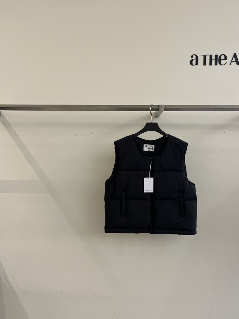 ATHEA韓國直郵㊣女士新品熱賣25秋冬推薦時尚人氣職業休閑馬甲ATHEA馬甲圖色2