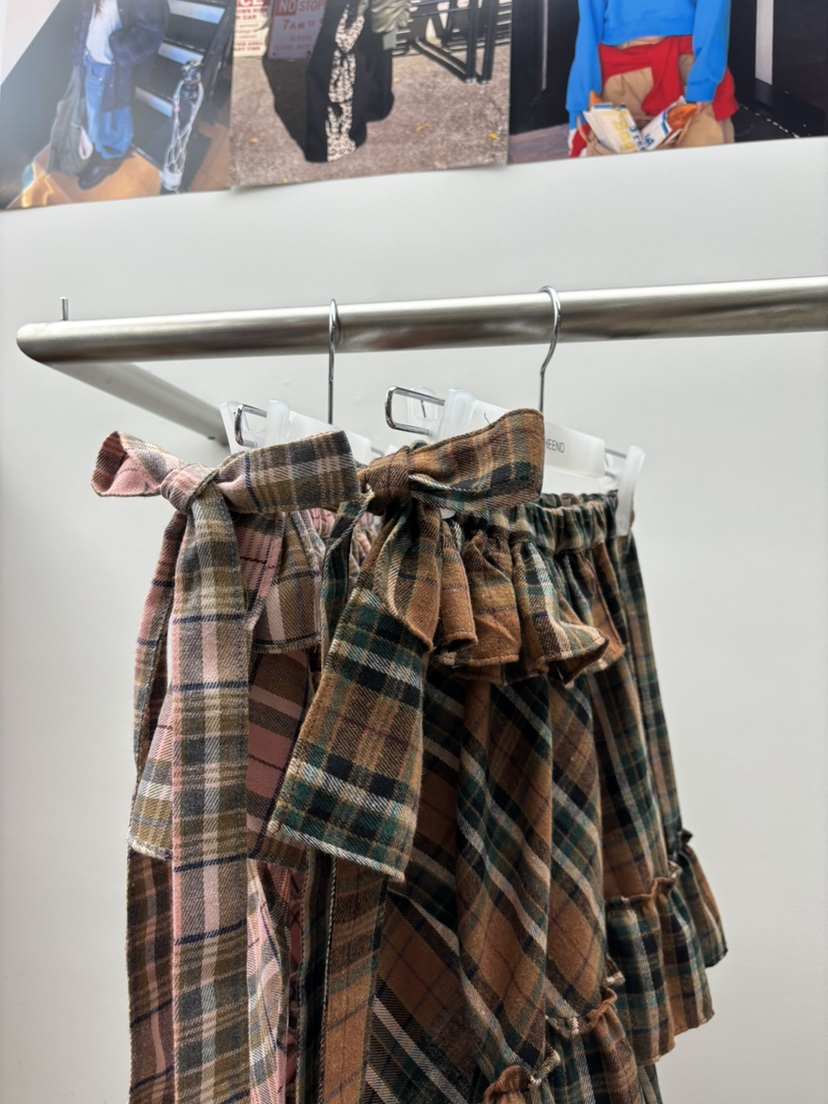 INTHEEND東大門㊣代購女士新品推薦熱賣職業休閑25秋冬短裙INTHEEND短裙