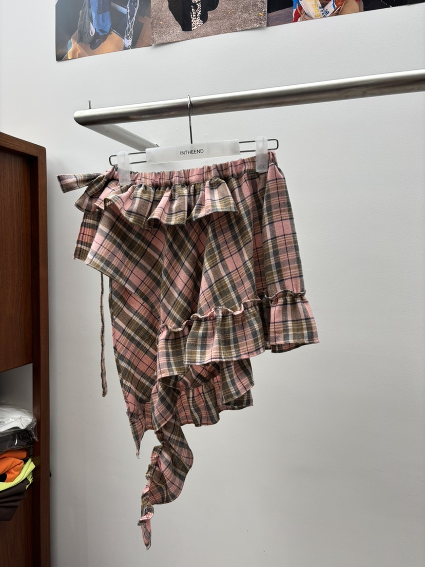 INTHEEND東大門㊣代購女士新品推薦熱賣職業休閑25秋冬短裙INTHEEND短裙圖色1