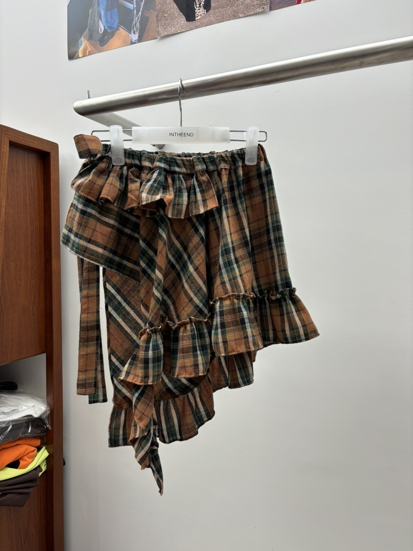 INTHEEND東大門㊣代購女士新品推薦熱賣職業休閑25秋冬短裙INTHEEND短裙圖色2