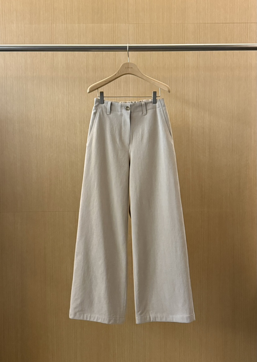 CULLUM韓國代購㊣女士新品休閑人氣時尚25秋冬推薦休閑褲加絨CULLUM休閑褲圖色1