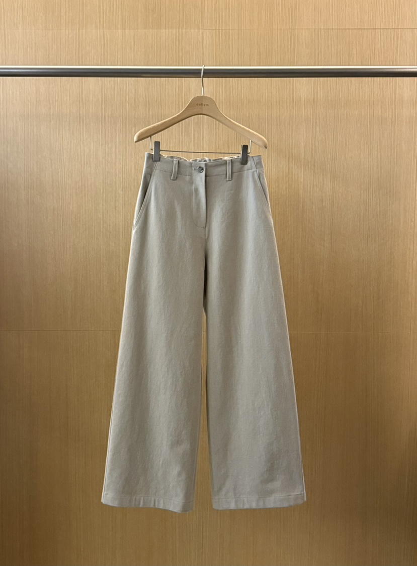 CULLUM韓國代購㊣女士新品休閑人氣時尚25秋冬推薦休閑褲加絨CULLUM休閑褲圖色2