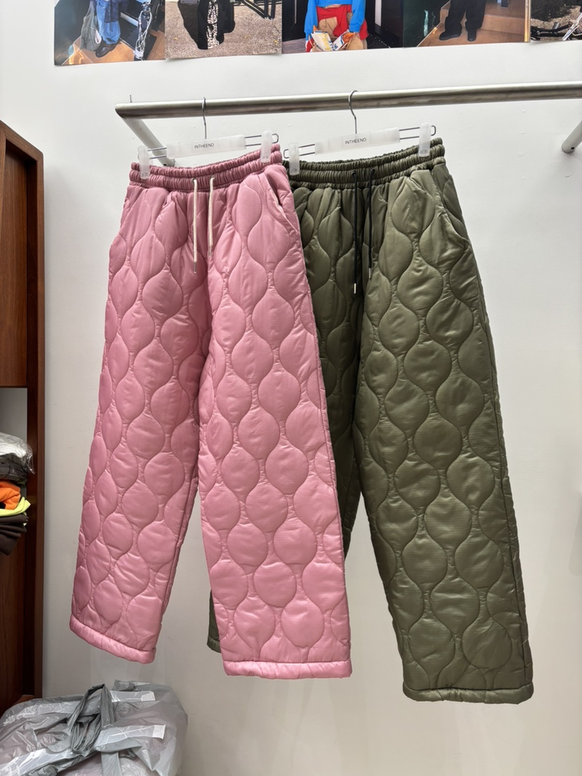 INTHEEND韓國代購㊣女裝新款職業時尚25秋冬熱賣休閑褲絎縫INTHEEND休閑褲