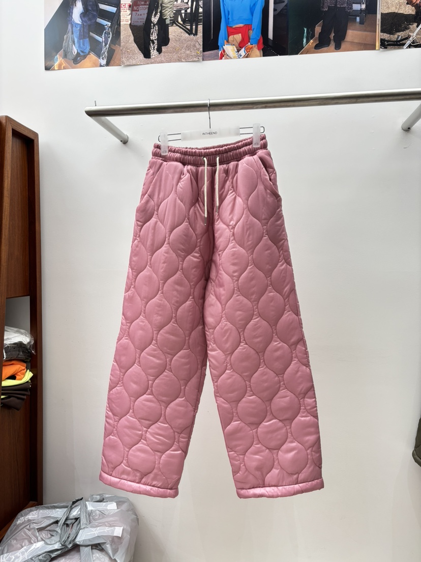 INTHEEND韓國代購㊣女裝新款職業時尚25秋冬熱賣休閑褲絎縫INTHEEND休閑褲