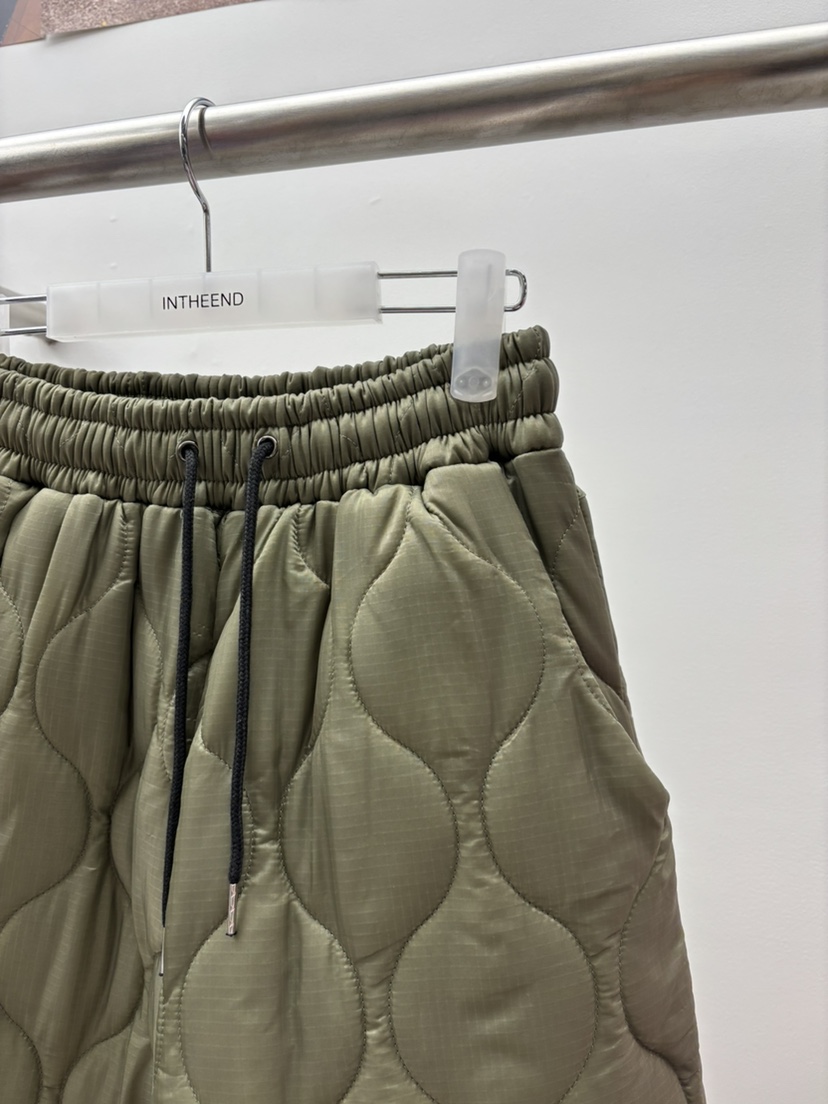 INTHEEND韓國代購㊣女裝新款職業時尚25秋冬熱賣休閑褲絎縫INTHEEND休閑褲