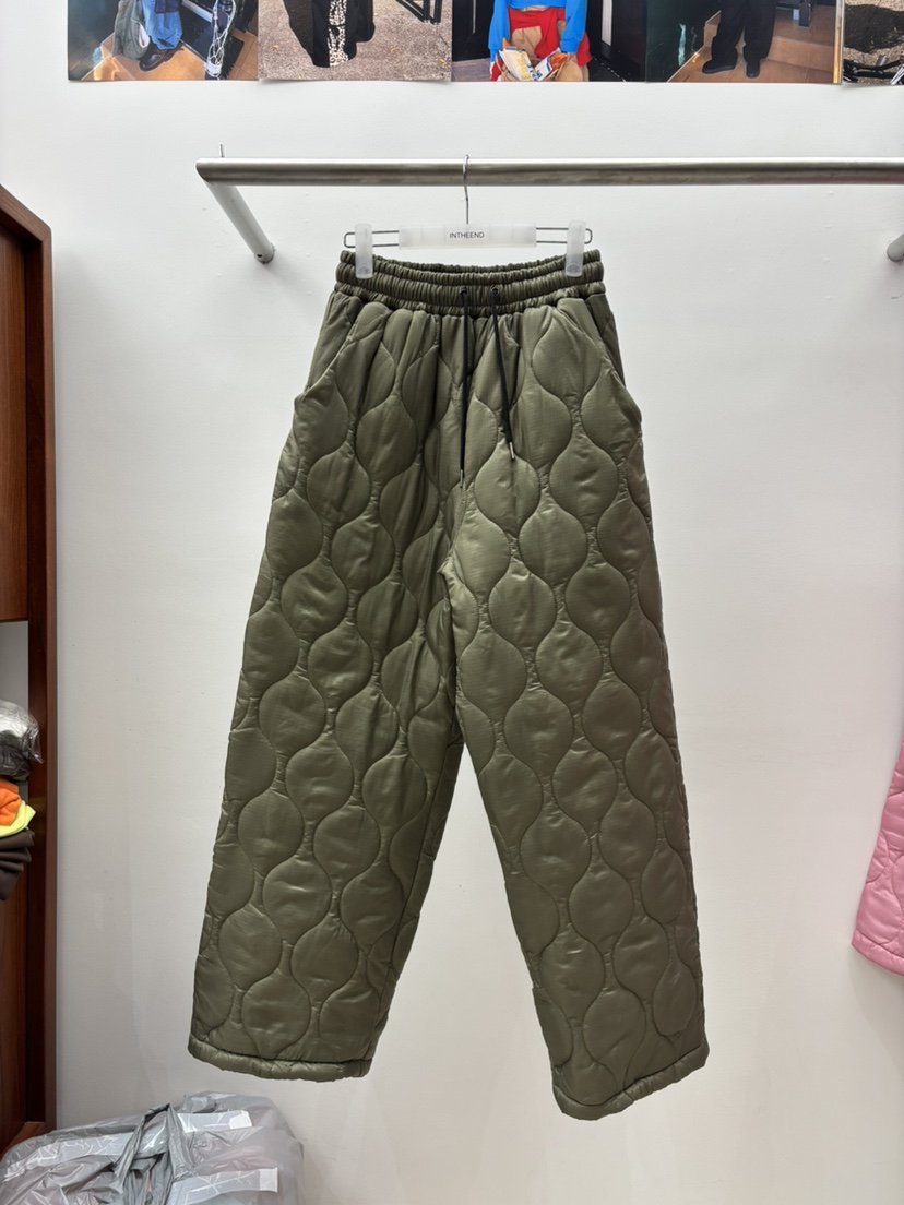 INTHEEND韓國代購㊣女裝新款職業時尚25秋冬熱賣休閑褲絎縫INTHEEND休閑褲圖色2