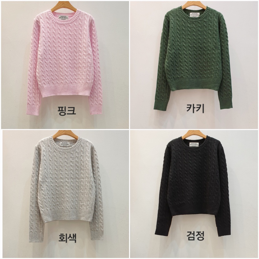 BLACK NOTE韓國直郵㊣女裝新款休閑25秋冬推薦時尚針織衫羊毛BLACK NOTE針織衫