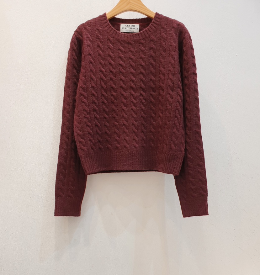 BLACK NOTE韓國直郵㊣女裝新款休閑25秋冬推薦時尚針織衫羊毛BLACK NOTE針織衫圖色6