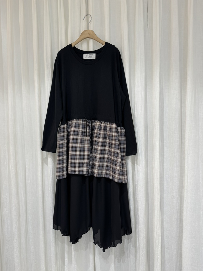 COKKIRI東大門㊣實拍女士新款職業熱賣時尚推薦25秋冬連衣裙COKKIRI連衣裙圖色1