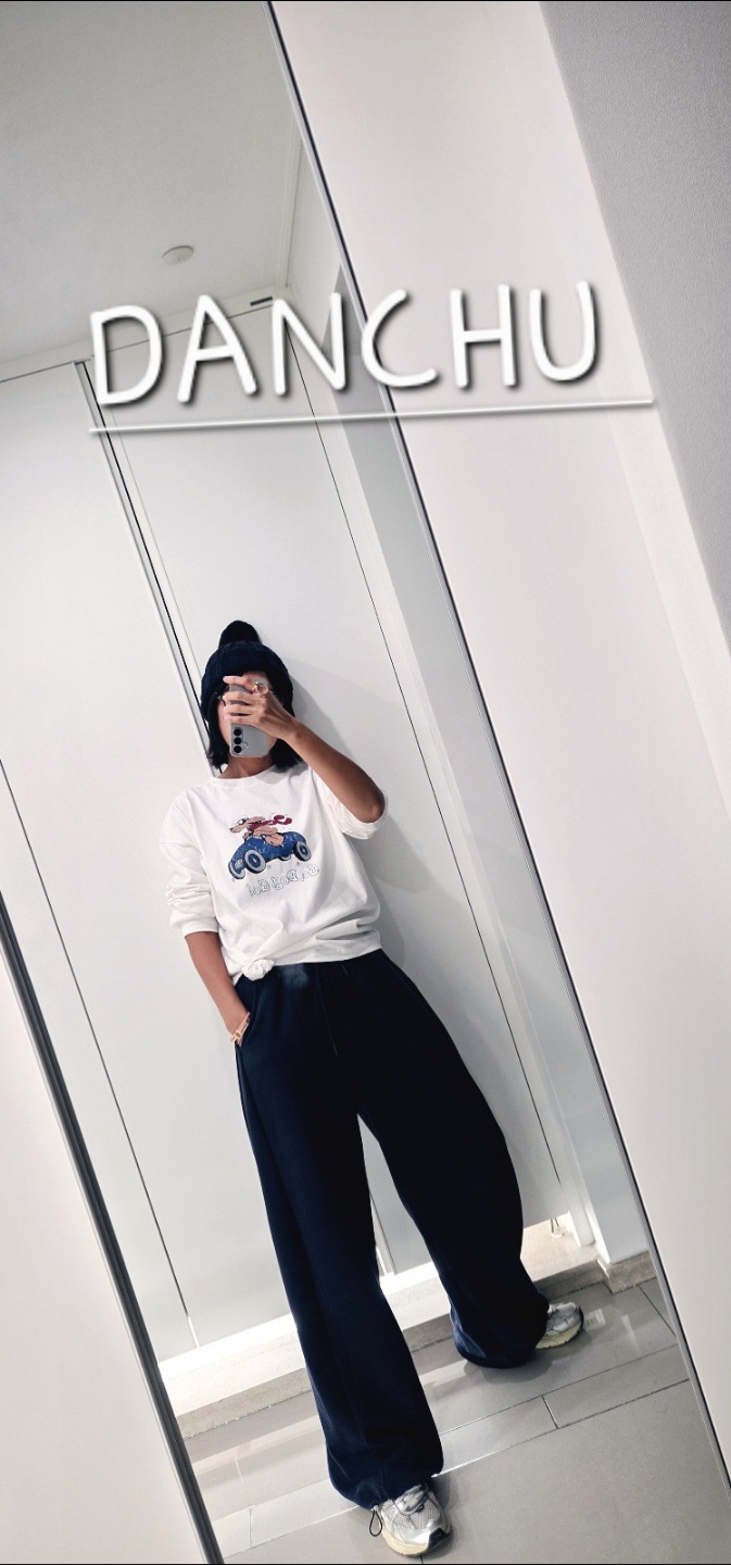 DANCHU韓國代購㊣女士新款職業休閑熱賣推薦25秋冬時尚長袖T恤DANCHU長袖T恤