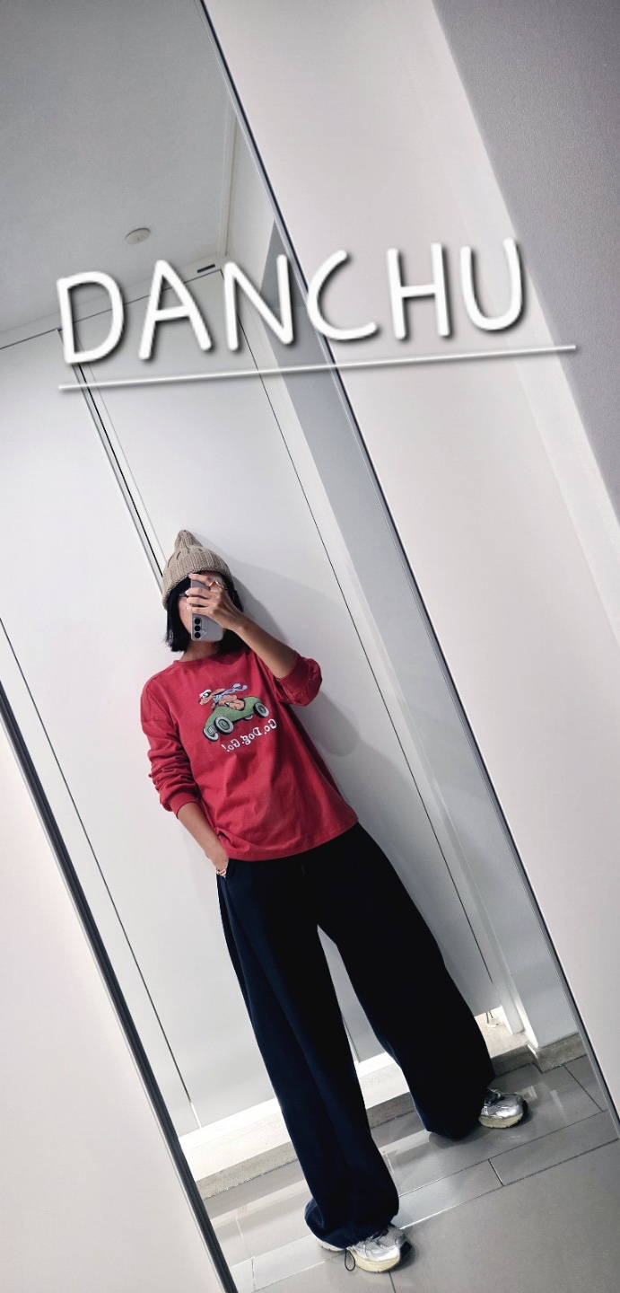 DANCHU韓國代購㊣女士新款職業休閑熱賣推薦25秋冬時尚長袖T恤DANCHU長袖T恤