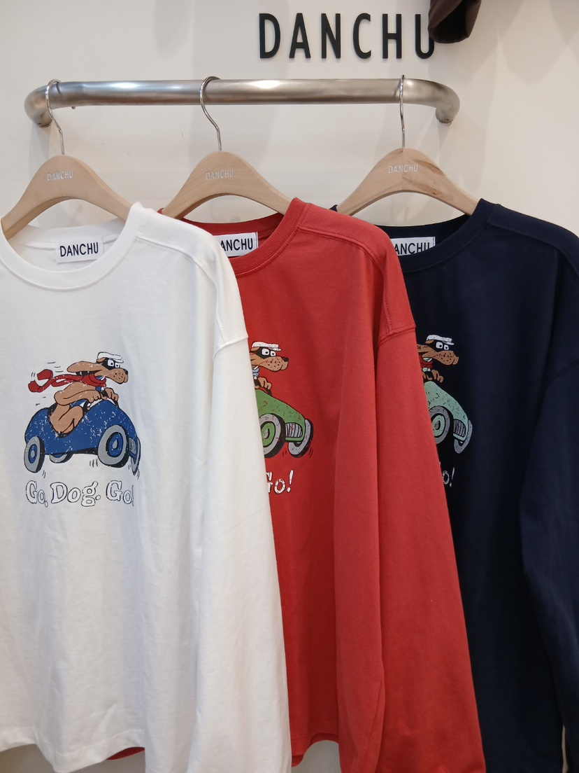DANCHU韓國代購㊣女士新款職業休閑熱賣推薦25秋冬時尚長袖T恤DANCHU長袖T恤