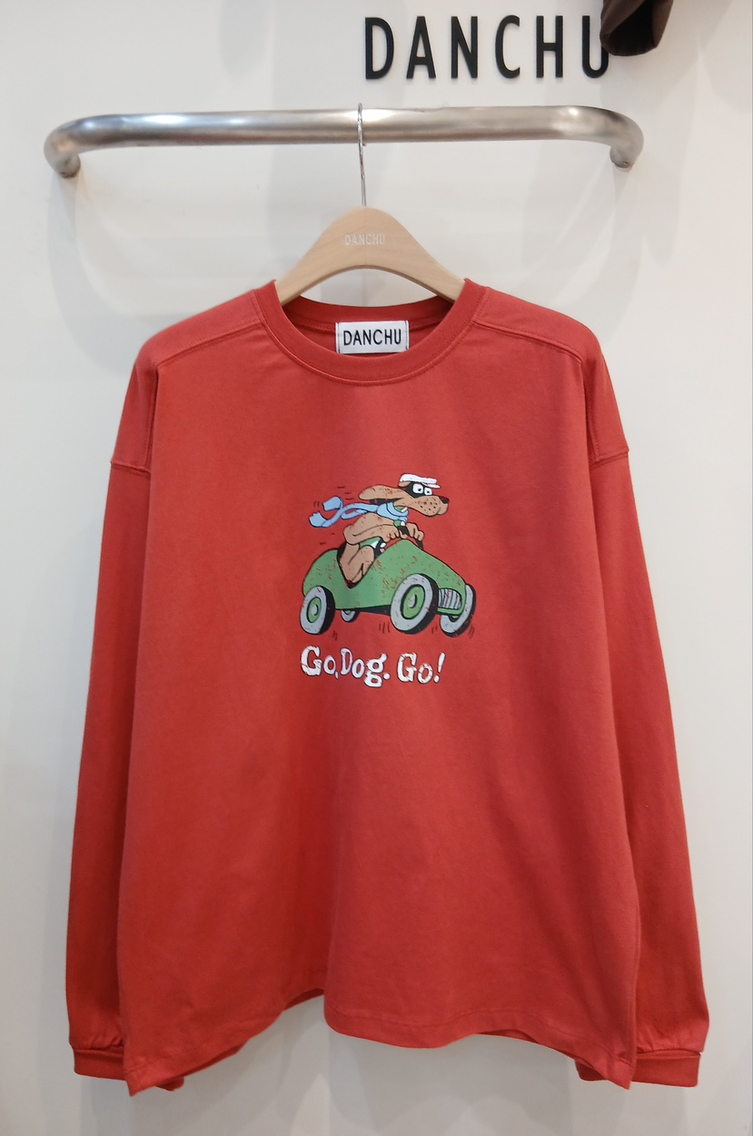 DANCHU韓國代購㊣女士新款職業休閑熱賣推薦25秋冬時尚長袖T恤DANCHU長袖T恤圖色2