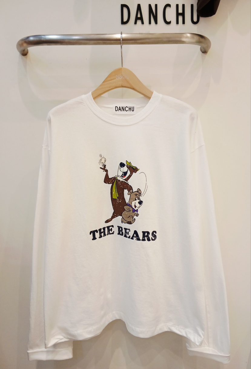 DANCHU韓國代購㊣女裝新款推薦熱賣休閑人氣時尚25秋冬長袖T恤DANCHU長袖T恤圖色1