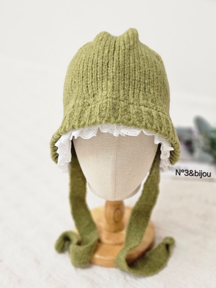 N3韓國直郵㊣女士新款推薦時尚休閑人氣熱賣職業25秋冬帽子蕾絲N3帽子圖色3