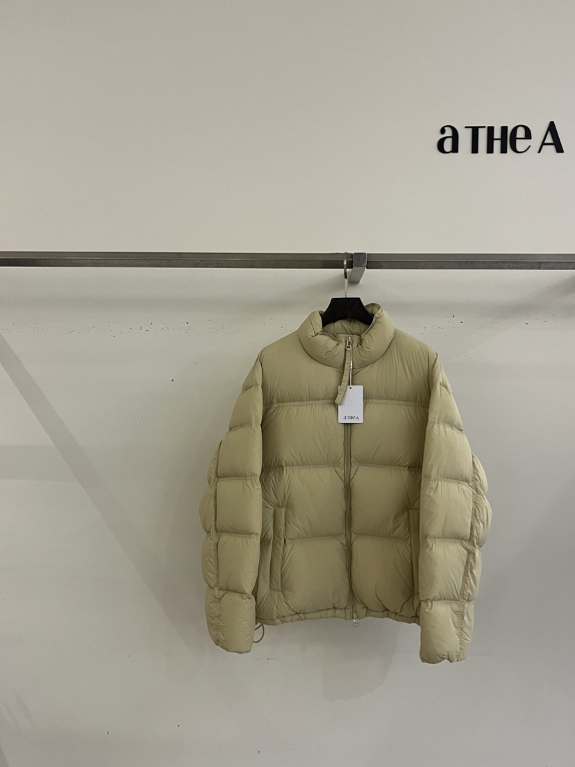 ATHEA韓國代購㊣女士新款時尚熱賣職業25秋冬休閑短款羽絨服ATHEA短款羽絨服圖色1