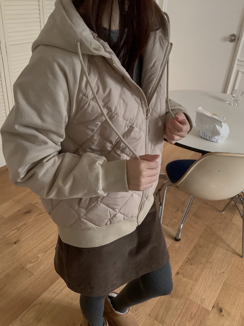 ATHEA東大門㊣直郵女裝新款熱賣休閑25秋冬推薦短款棉服拉鏈ATHEA短款棉服