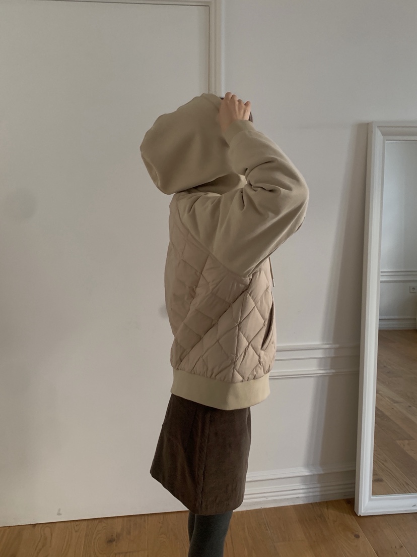 ATHEA東大門㊣直郵女裝新款熱賣休閑25秋冬推薦短款棉服拉鏈ATHEA短款棉服