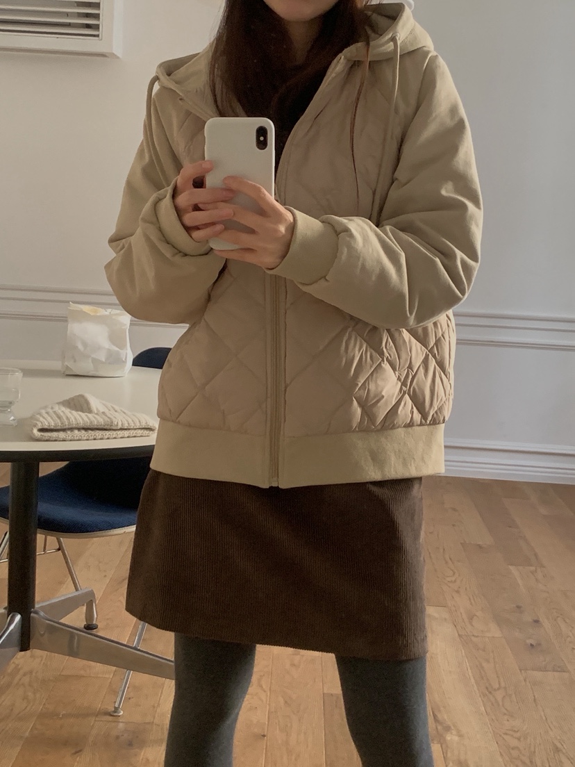 ATHEA東大門㊣直郵女裝新款熱賣休閑25秋冬推薦短款棉服拉鏈ATHEA短款棉服