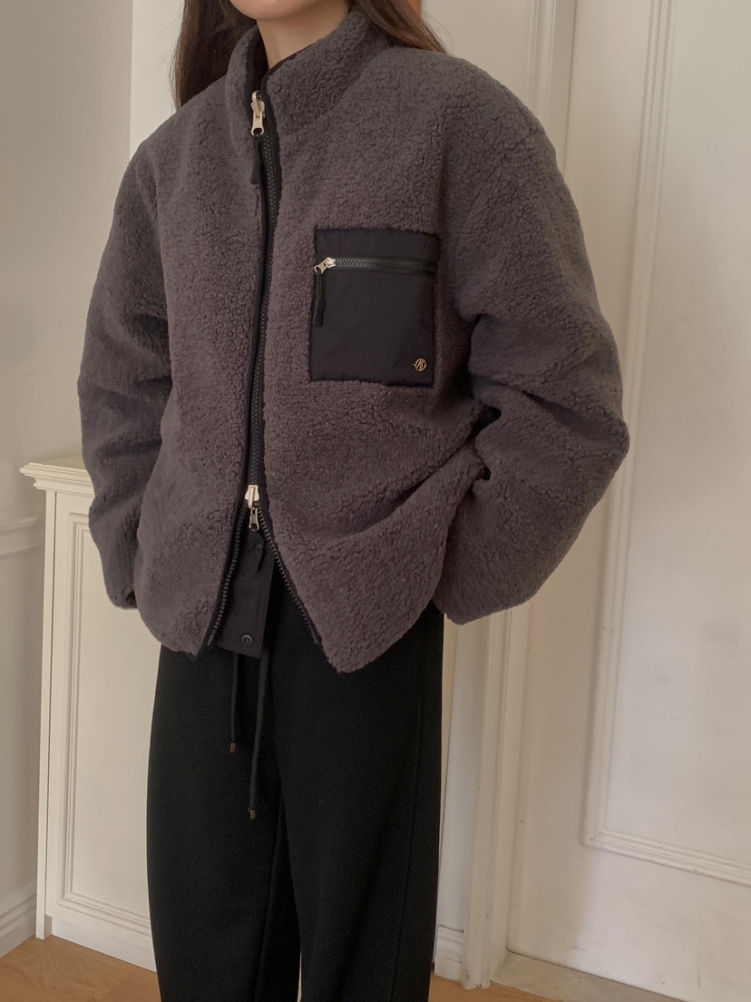 ATHEA東大門㊣直郵女裝新品休閑推薦短款羽絨服雙面抓絨兩面穿ATHEA短款羽絨服