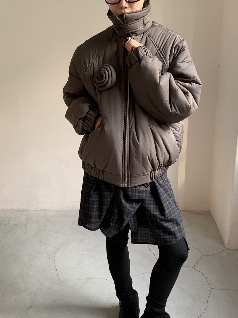 SUNDER MARKET韓國直郵㊣女裝新品時尚休閑職業25秋冬短款棉服SUNDER MARKET短款棉服圖色2